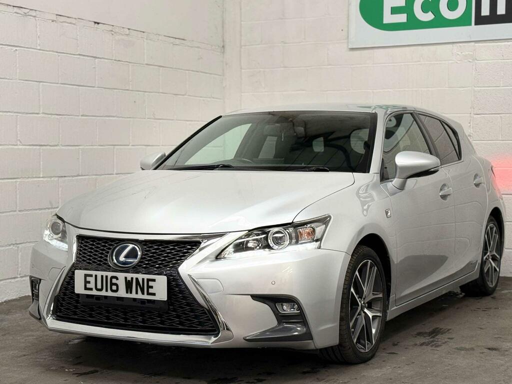 Lexus CT 1.8 200H F Sport Cvt Euro 6 Ss Silver #4