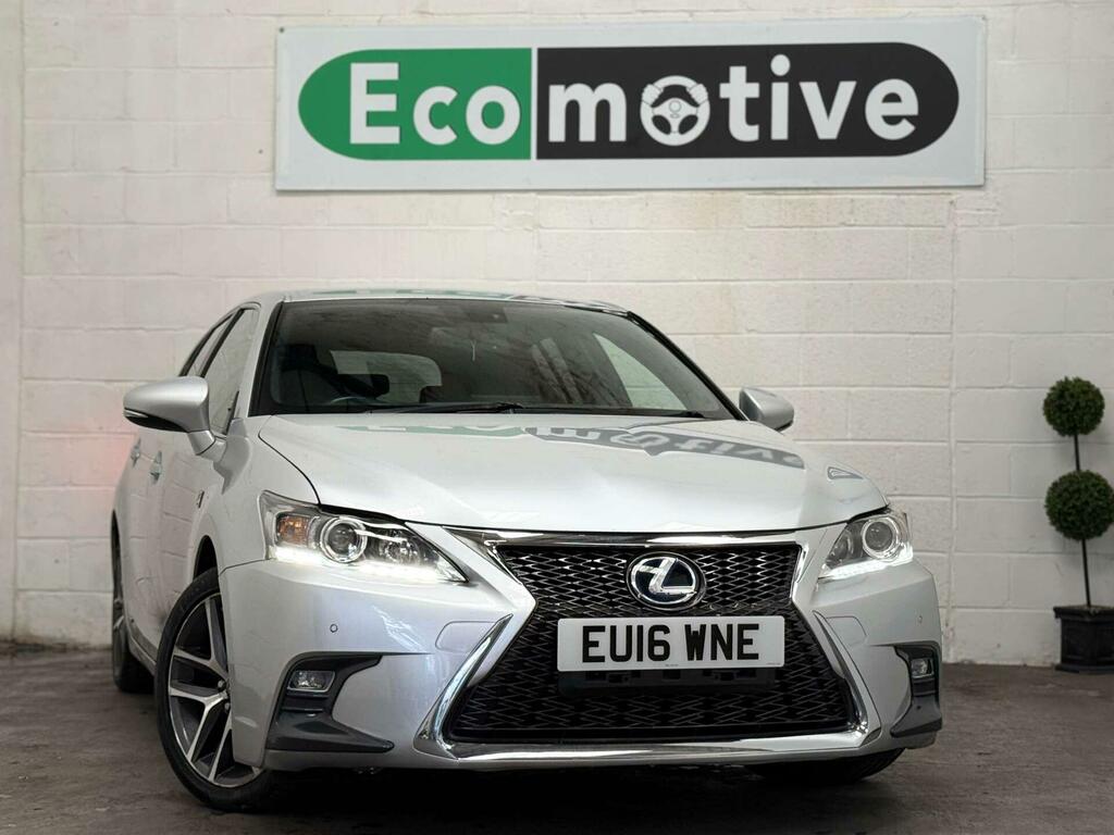 Lexus CT 1.8 200H F Sport Cvt Euro 6 Ss Silver