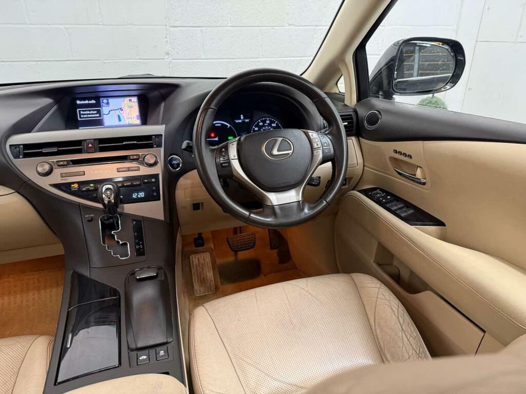Lexus RX 450H Premier White #12