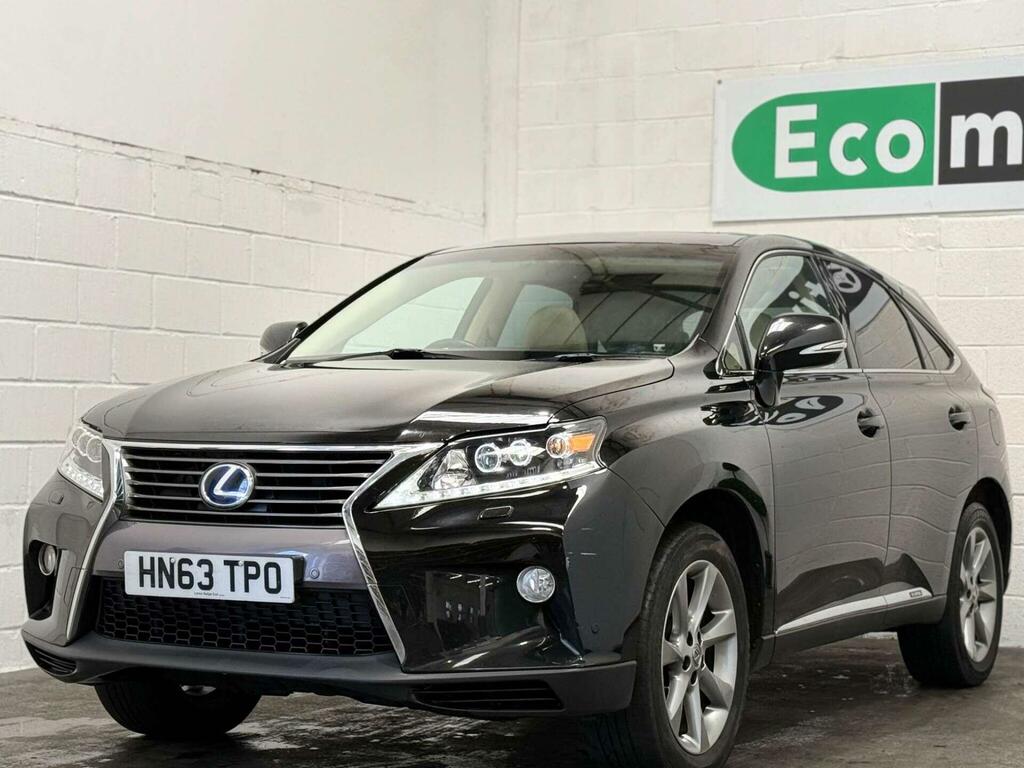 Lexus RX Advance Black #4