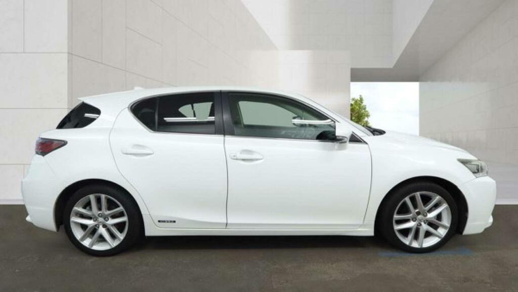 Lexus CT 1.8 200H Advance Cvt Euro 6 Ss White #5