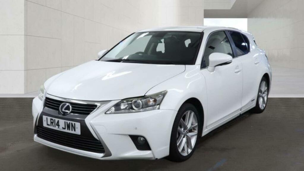 Lexus CT 1.8 200H Advance Cvt Euro 6 Ss White #2