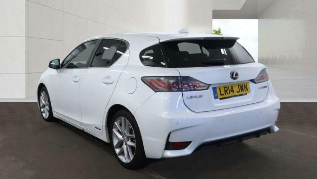 Lexus CT 1.8 200H Advance Cvt Euro 6 Ss White #4
