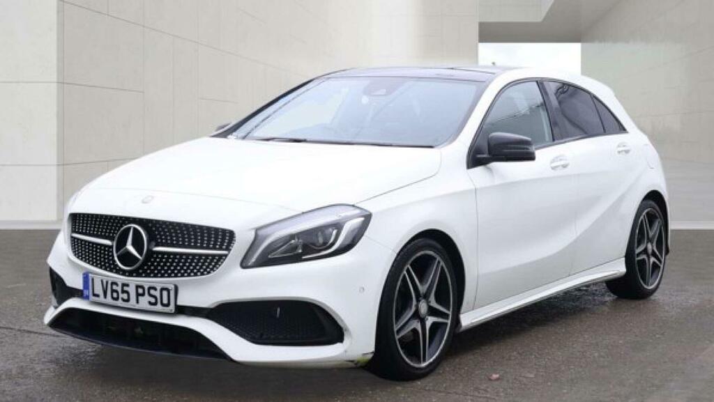 Mercedes-Benz A Class Amg Line White #2