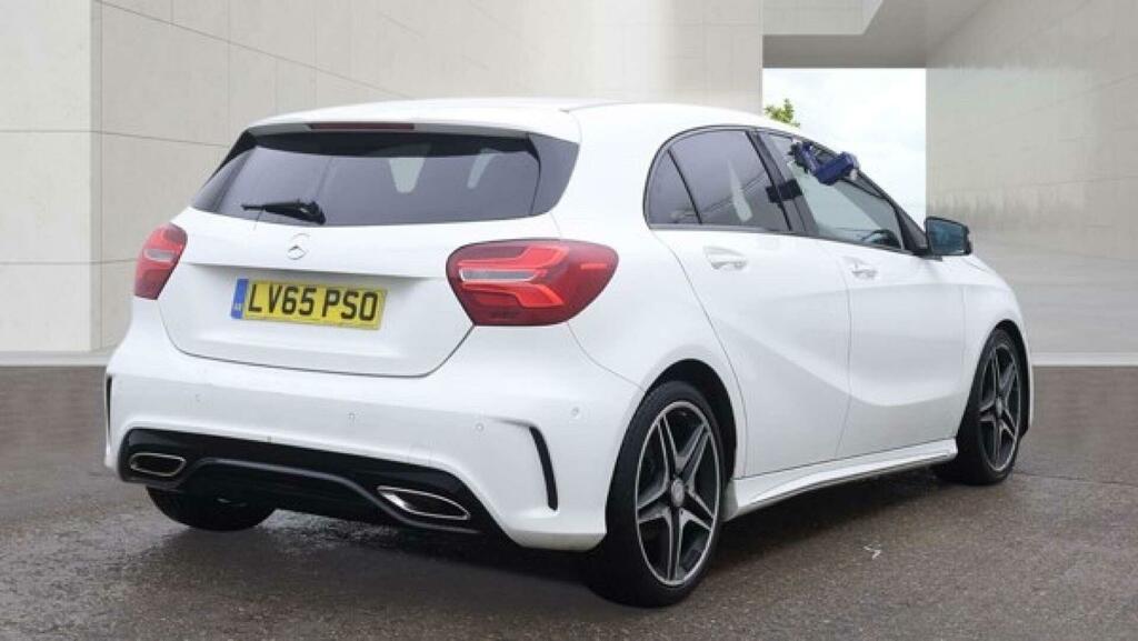 Mercedes-Benz A Class Amg Line White #3