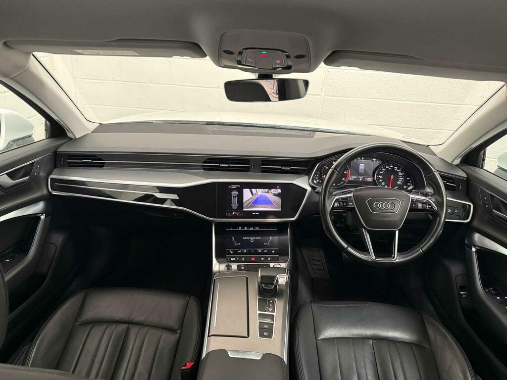 Audi A6 Avant Sport White #2