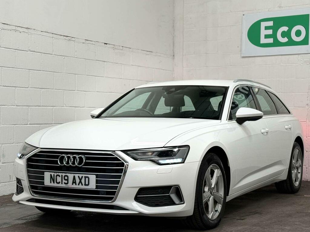 Audi A6 Avant Sport White #4