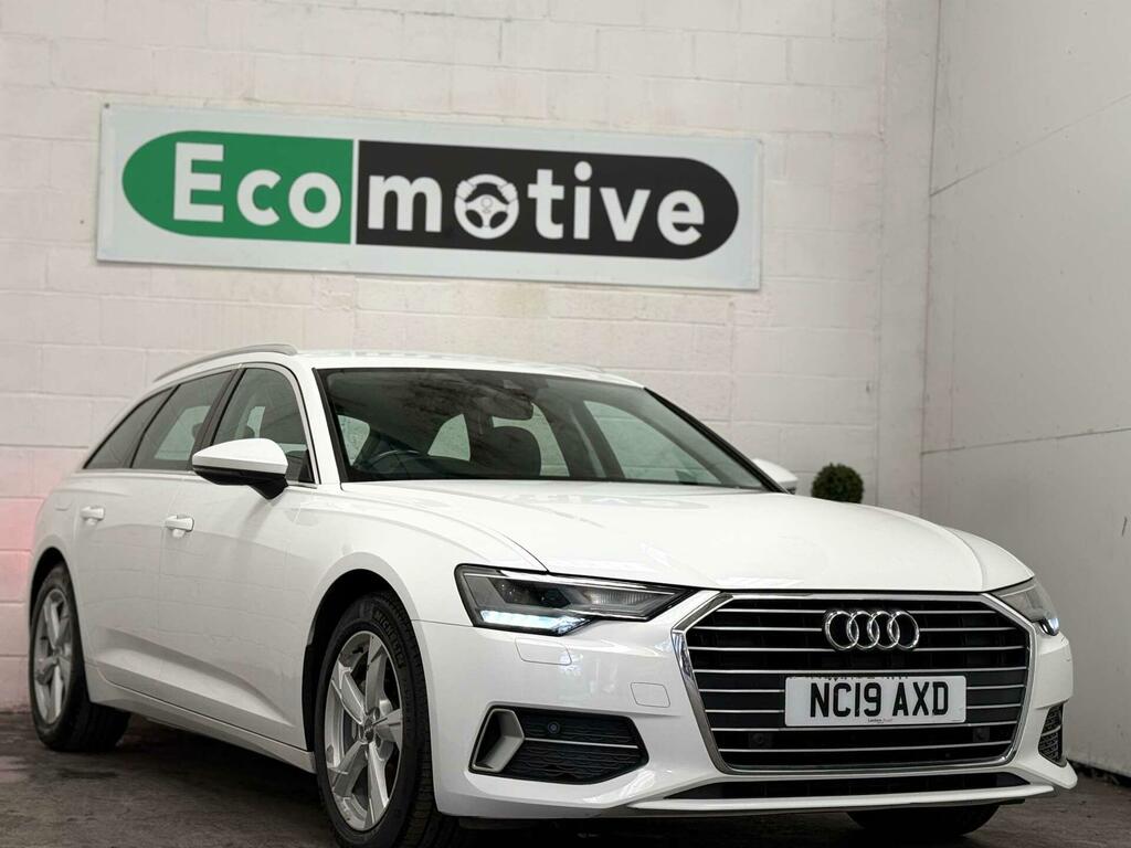 Audi A6 Avant Sport White #3