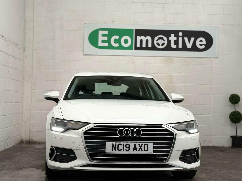 Audi A6 Avant Sport White #5