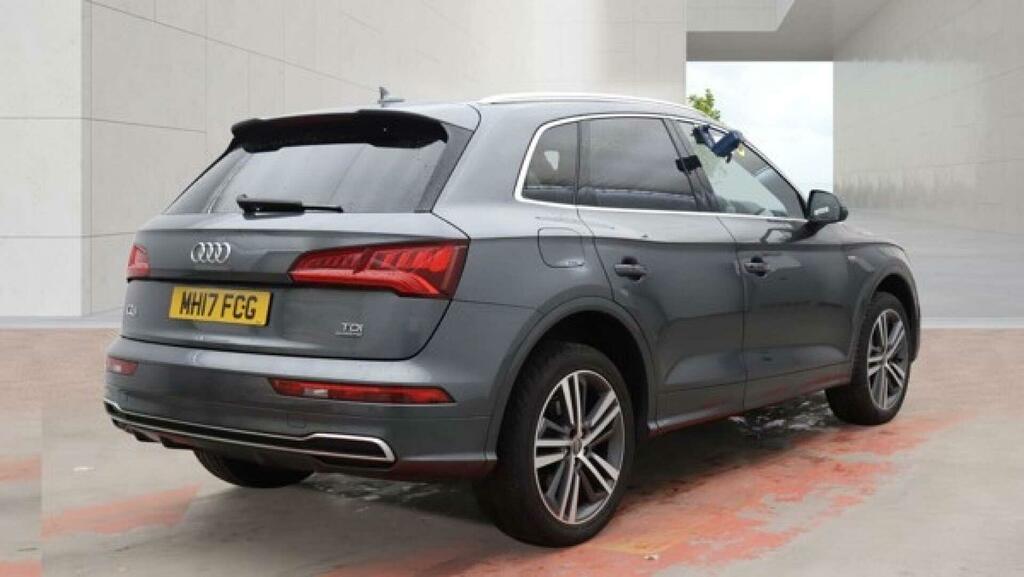 Audi Q5 2.0 Tdi S Line S Tronic Quattro Euro 6 Ss Grey #3