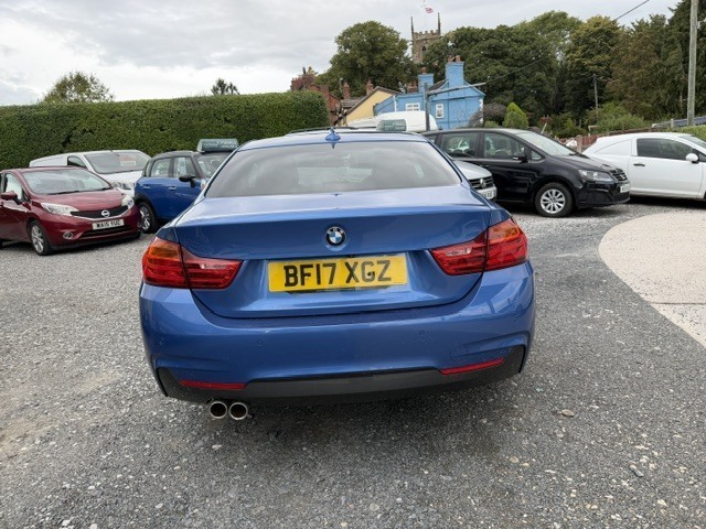 BMW 4 Series 420D M Sport Blue #5