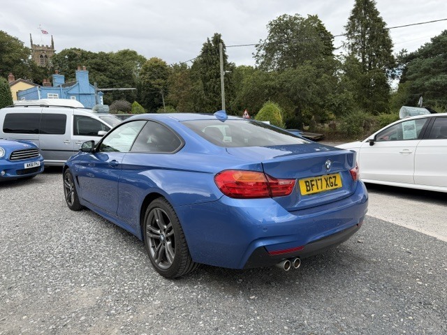 BMW 4 Series 420D M Sport Blue #4
