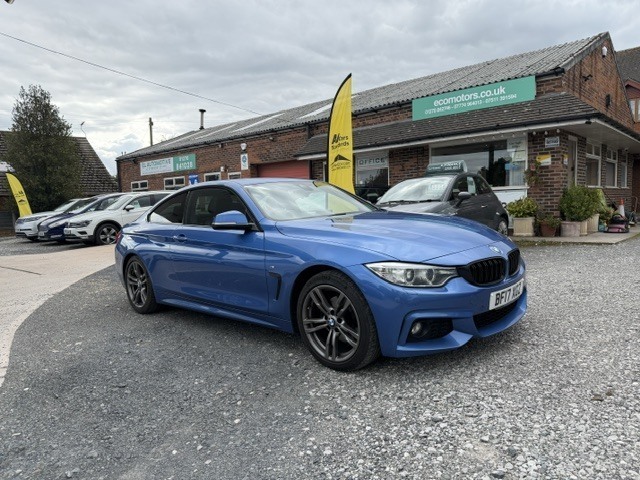BMW 4 Series 420D M Sport Blue #2
