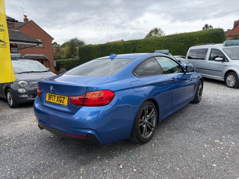 BMW 4 Series 420D M Sport Blue #6
