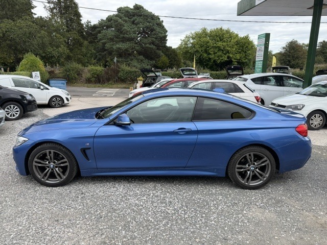 BMW 4 Series 420D M Sport 35 Blue #2