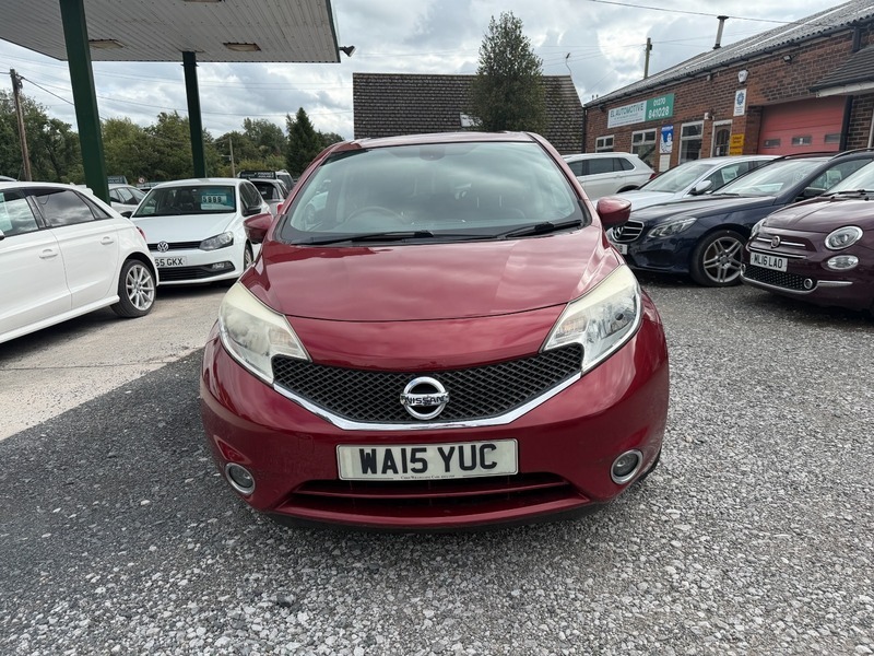 Nissan Note Tekna Dig-s Leather Red #2