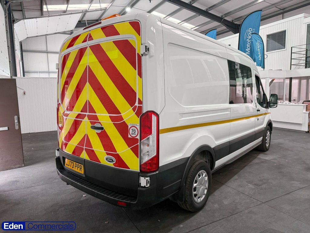 Ford Transit Custom 2L Trend LJ73PPR White #6