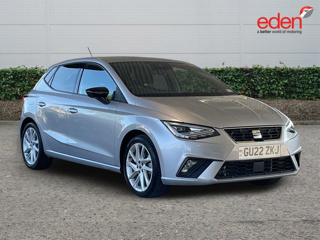 Seat Ibiza Fr GU22ZKJ Silver