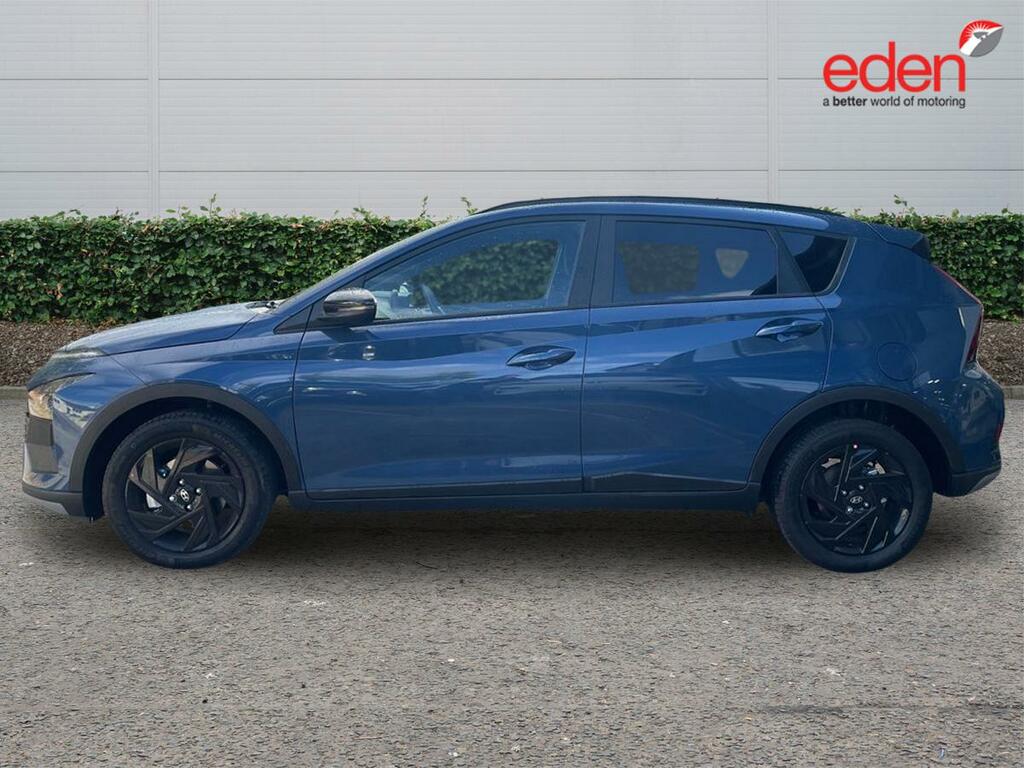 Hyundai Bayon 1.0 Tgdi 90 Black Line Dct Blue #4