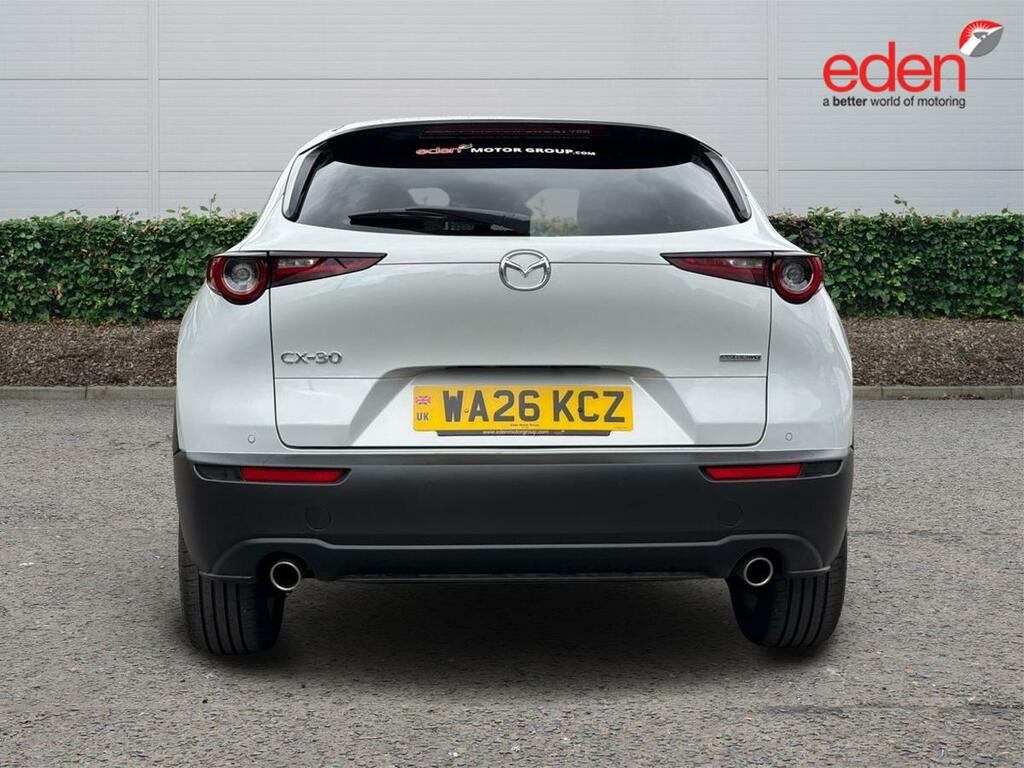 Mazda CX-30 2.5 E-skyactiv G Mhev 140 Exclusive-line White #6