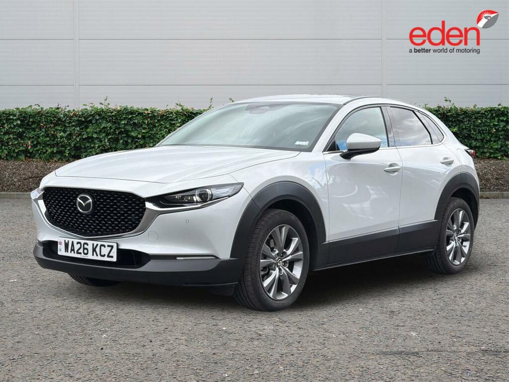 Mazda CX-30 2.5 E-skyactiv G Mhev 140 Exclusive-line White #3