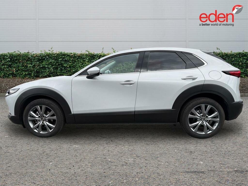 Mazda CX-30 2.5 E-skyactiv G Mhev 140 Exclusive-line White #4