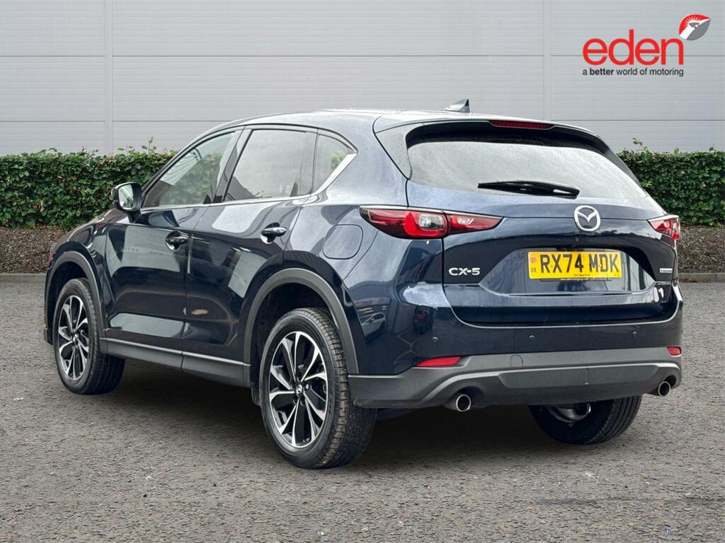 Mazda CX-5 2.0 E-skyactiv G Mhev Exclusive-line Dap RX74MDK Blue #5
