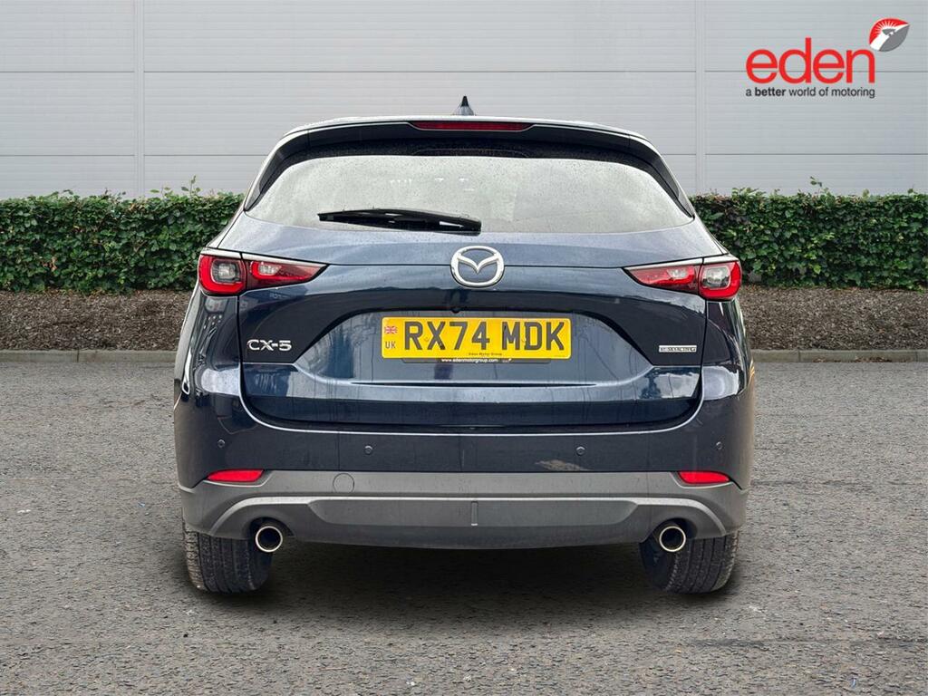 Mazda CX-5 2.0 E-skyactiv G Mhev Exclusive-line Dap RX74MDK Blue #6