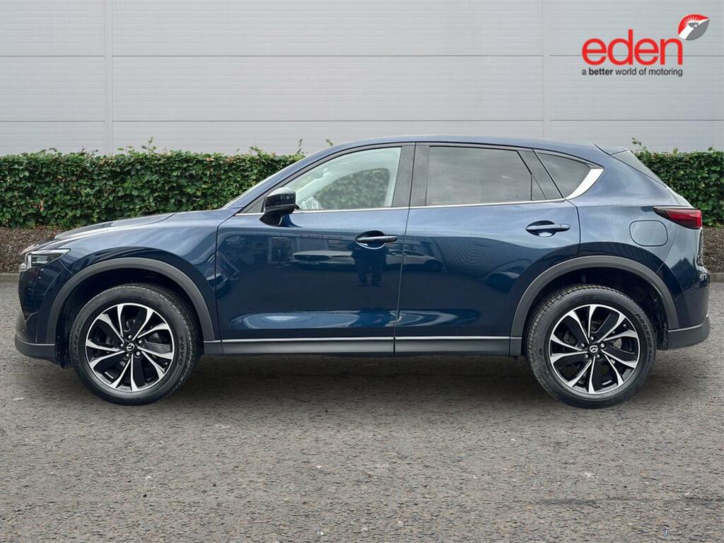Mazda CX-5 2.0 E-skyactiv G Mhev Exclusive-line Dap RX74MDK Blue #4