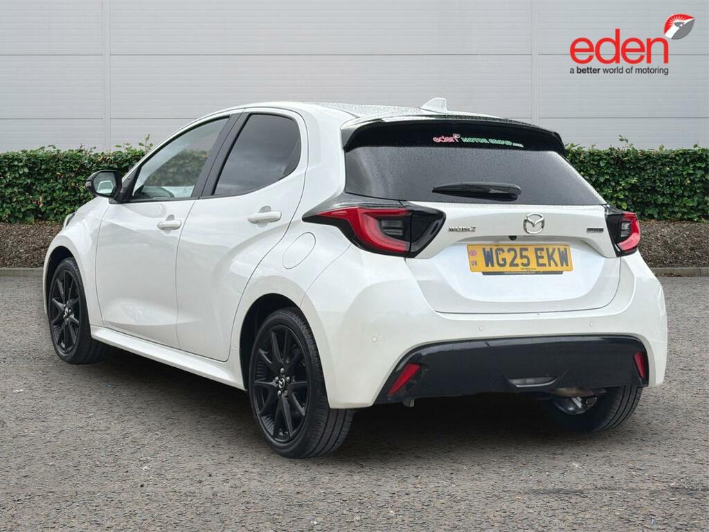 Mazda 2 1.5I Hybrid Homura Cvt White #5