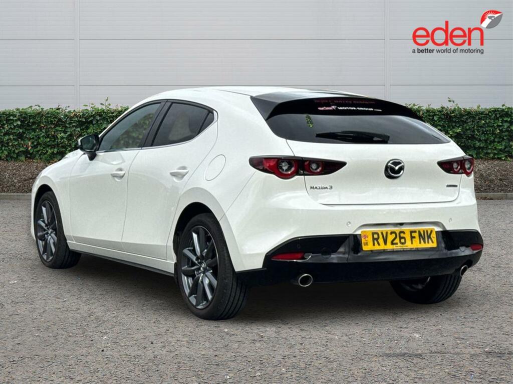 Mazda 3 2.5 E-skyactiv G Mhev 140 Exclusive-line White #5