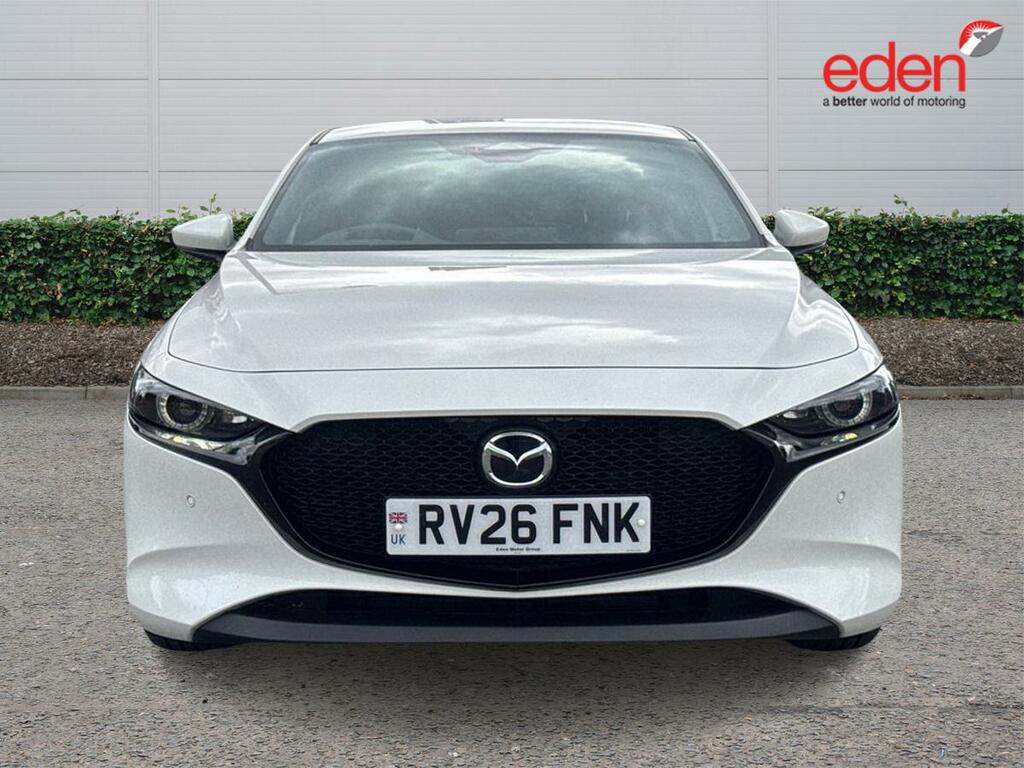 Mazda 3 2.5 E-skyactiv G Mhev 140 Exclusive-line White #2