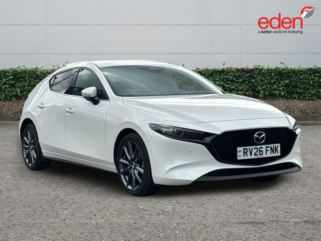Mazda 3 2.5 E-skyactiv G Mhev 140 Exclusive-line White