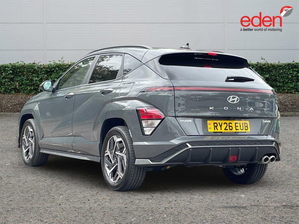 Hyundai Kona 1.6 Hybrid 138 N Line Dct Grey #5