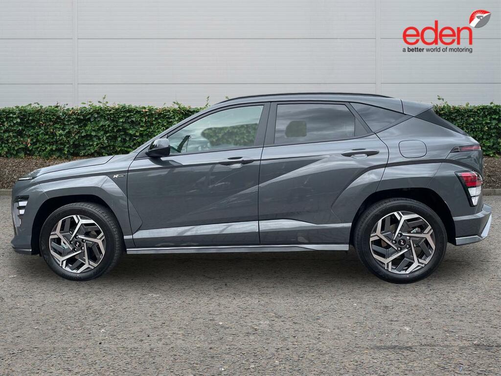 Hyundai Kona 1.6 Hybrid 138 N Line Dct Grey #4