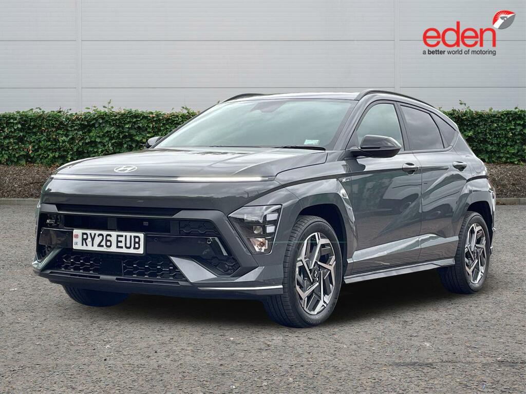 Hyundai Kona 1.6 Hybrid 138 N Line Dct Grey #3