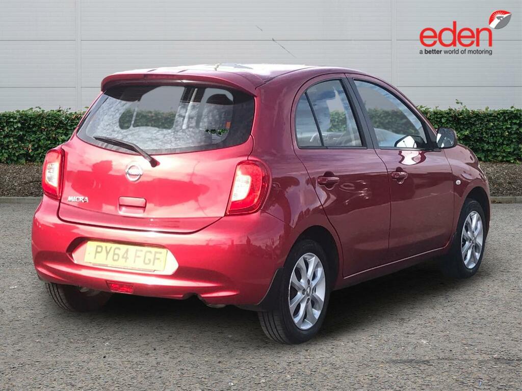 Nissan Micra Acenta White #7