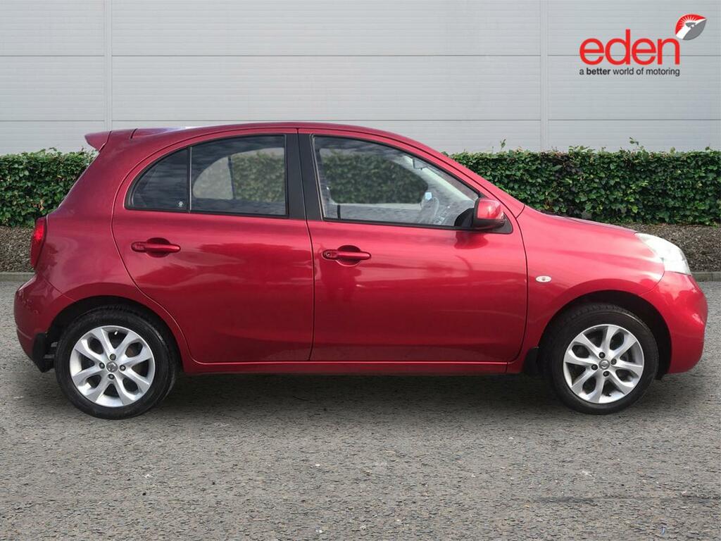 Nissan Micra Acenta White #8