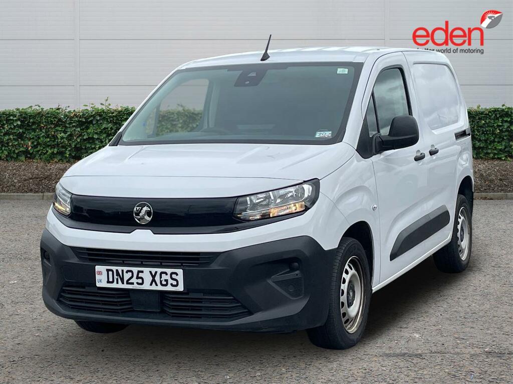 Vauxhall Combo 1.5 Turbo D 100Ps Prime Plus H1 Van White #3
