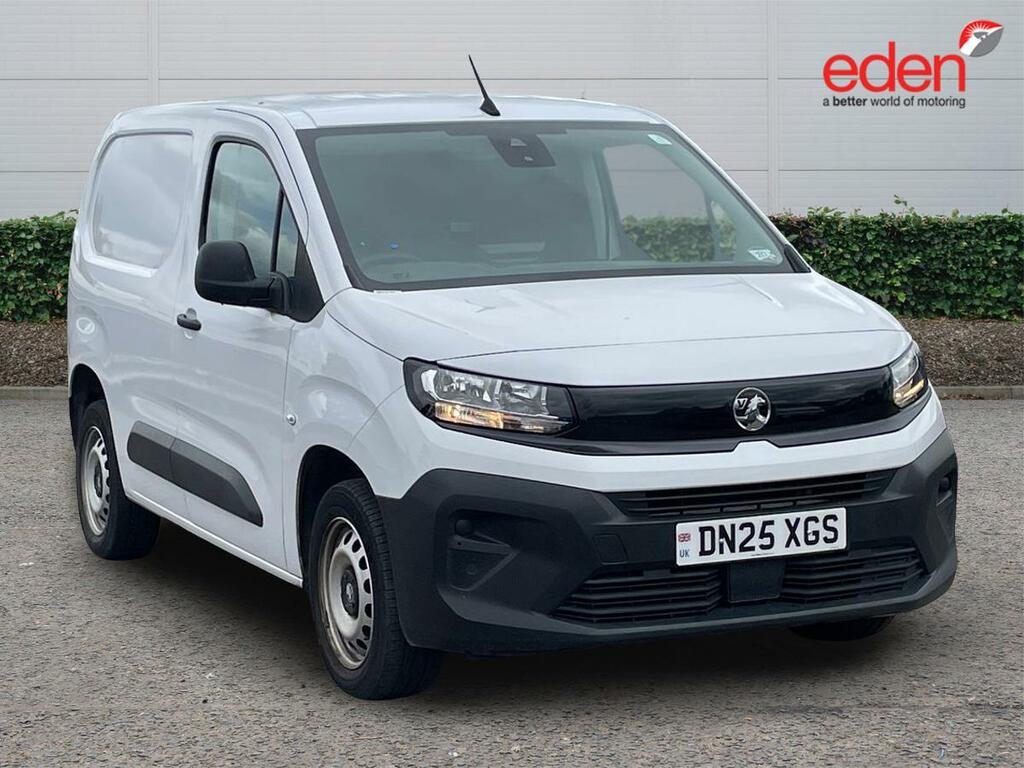 Vauxhall Combo 1.5 Turbo D 100Ps Prime Plus H1 Van White