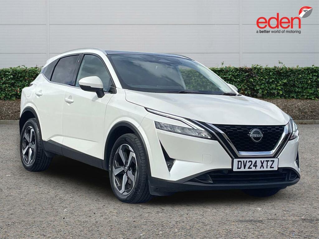 Nissan Qashqai 1.3 Dig-t Mh N-connecta White