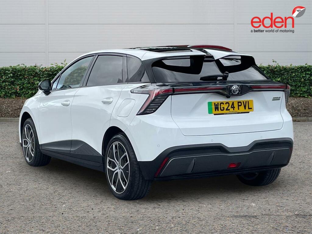 MG MG4 180Kw Trophy Ev Extended Range 77Kwh White #5