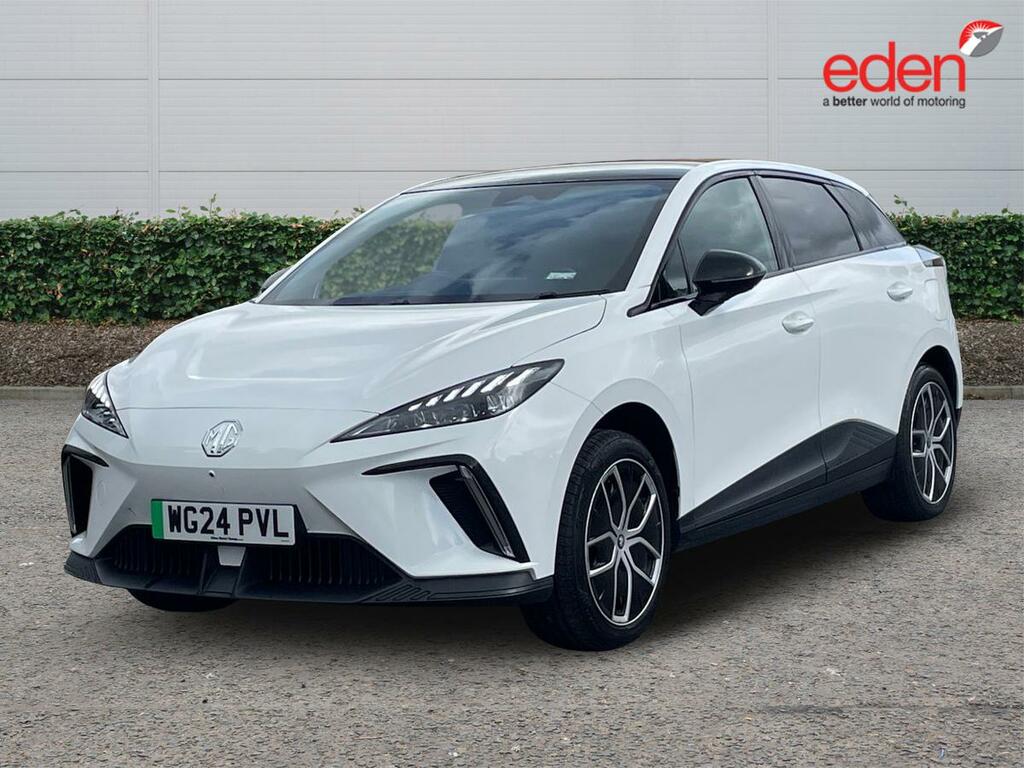MG MG4 180Kw Trophy Ev Extended Range 77Kwh White #3