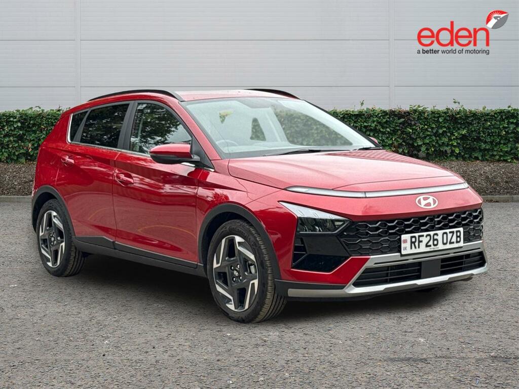 Hyundai Bayon 1.0 Tgdi 90 Tech Line Dct Red
