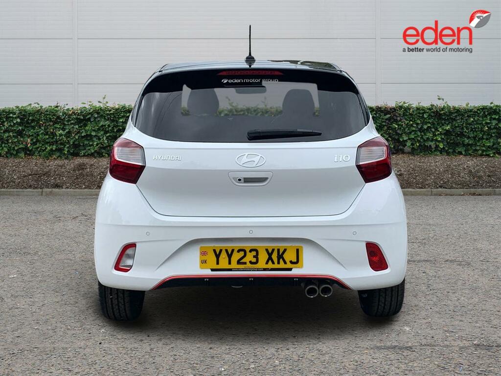 Hyundai I10 1.0 T-gdi N Line White #6