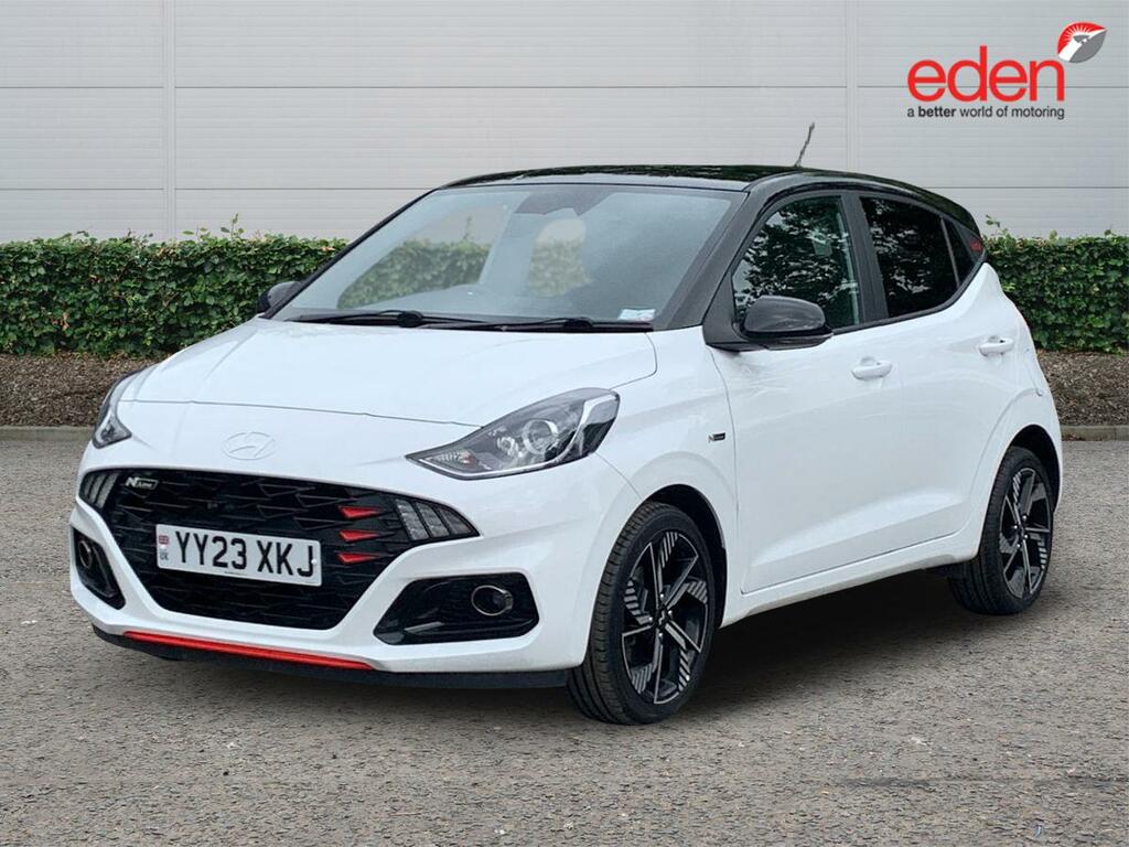 Hyundai I10 1.0 T-gdi N Line White #3
