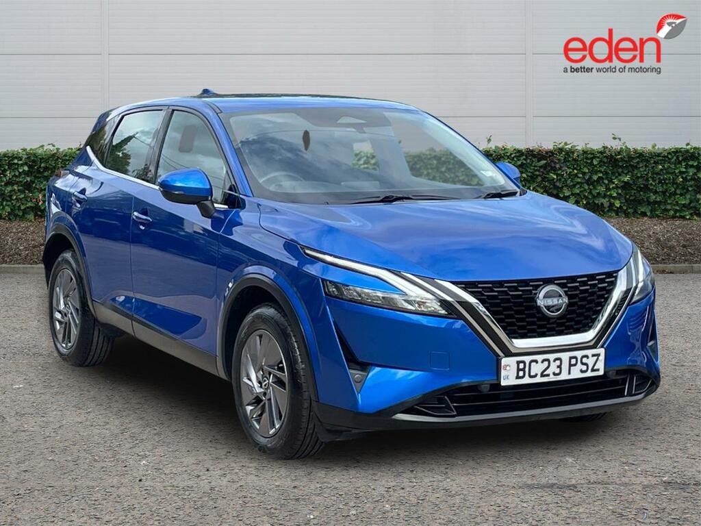 Nissan Qashqai 1.3 Dig-t Mh 158 Acenta Prem Glass Rf Xtron Blue