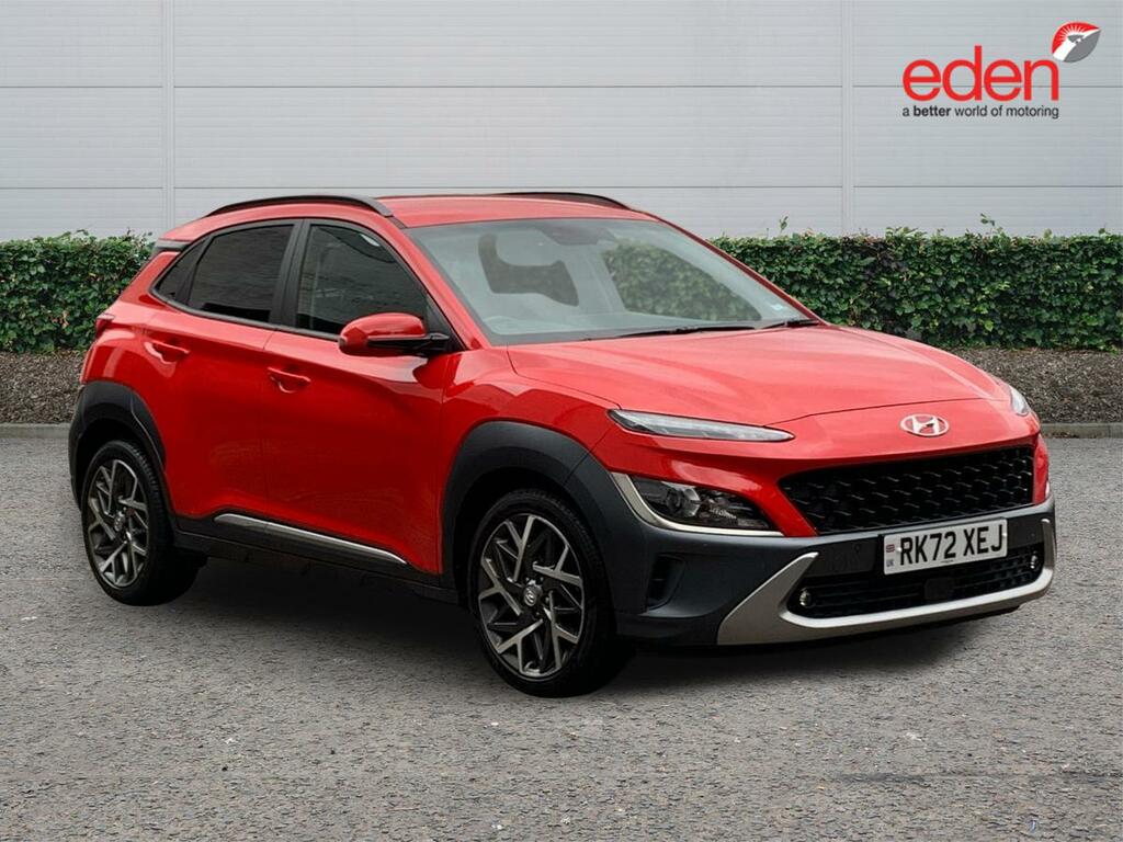Hyundai Kona 1.6 Gdi Hybrid Premium Dct Red