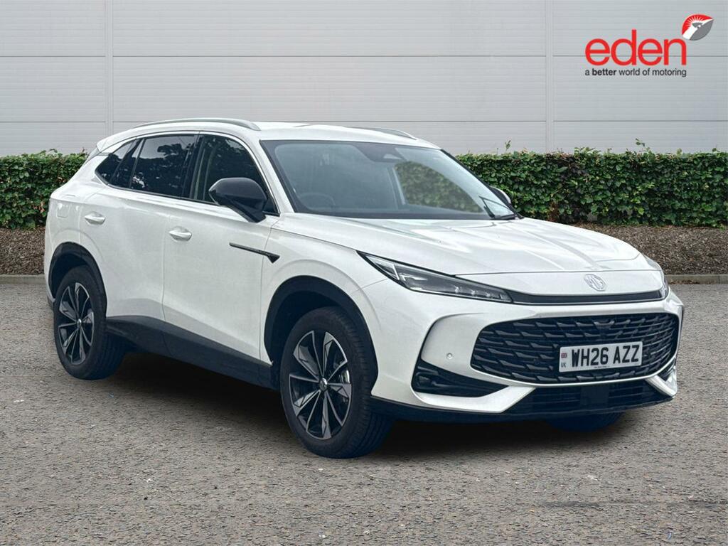 MG HS 1.5 T-gdi Hybrid Trophy White
