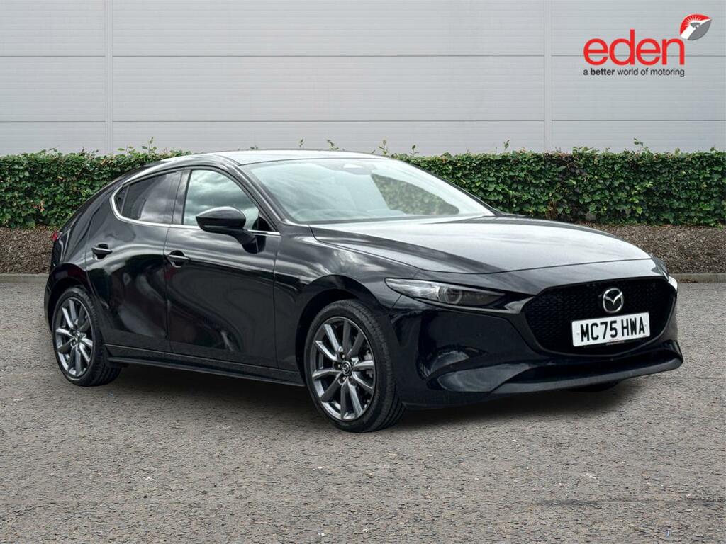Mazda 3 2.5 E-skyactiv G Mhev 140 Exclusive-line Black